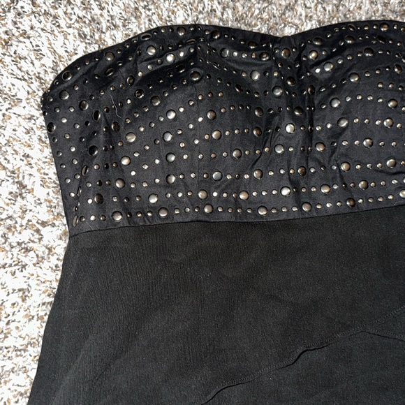 NWT Romeo & Juliet Studded Black Cocktail Dress - Picture 5 of 5